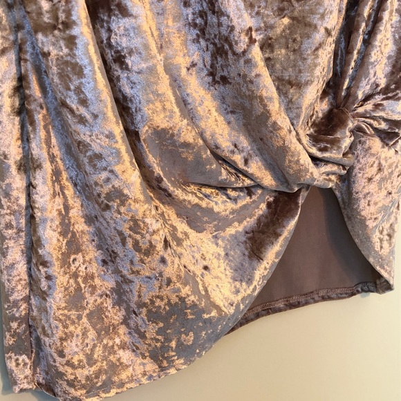 Hummingbird Women’s Velvet Top Size Small - Picture 2 of 5